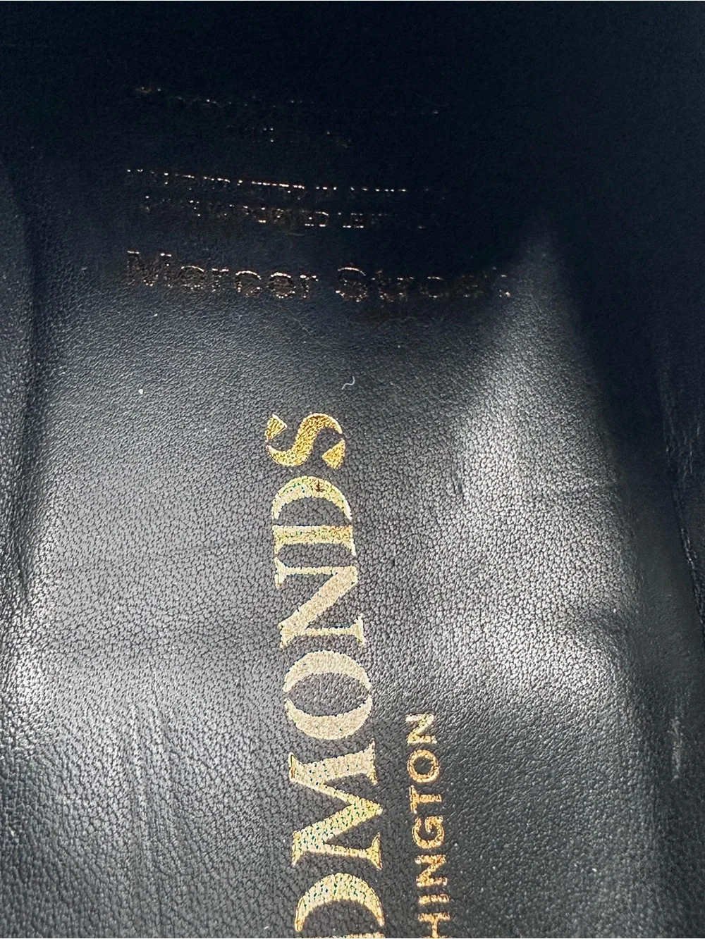 Allen Edmonds Mercer Street Penny Loafers 8 D Black leather‎